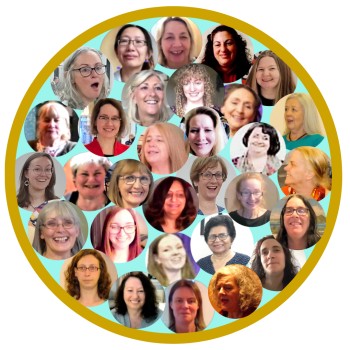 Collage of photos of ladies from Dynamic Meladies