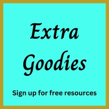 Extra goodies - sign up for free resources
